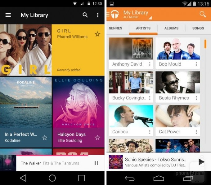 Play Music Android App
