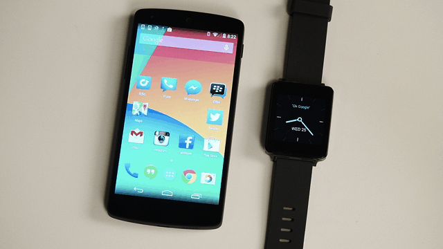 Smartphones compatibles Android Wear