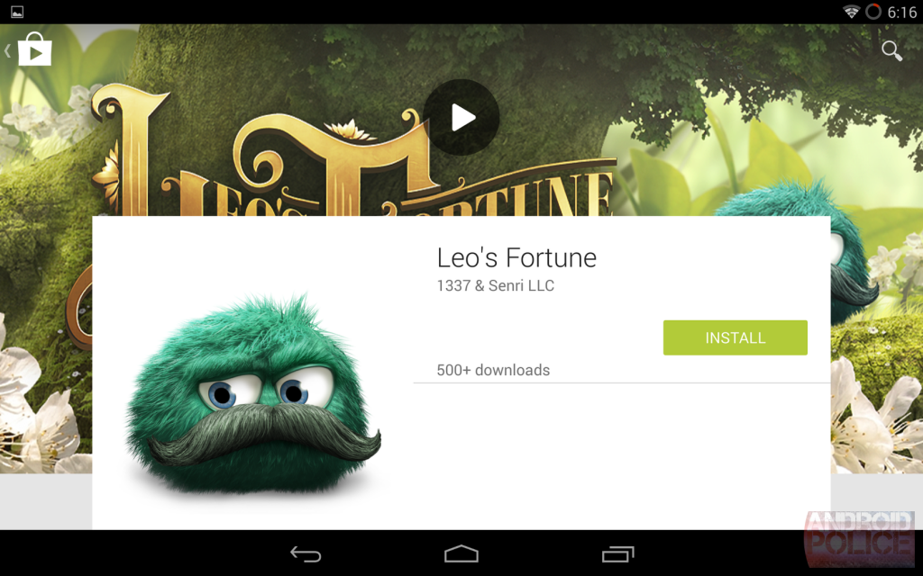 Aplicaciones en Google Play 'material design' Android L