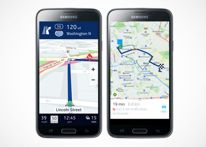 HERE-maps-Nokia-android samsung galaxy