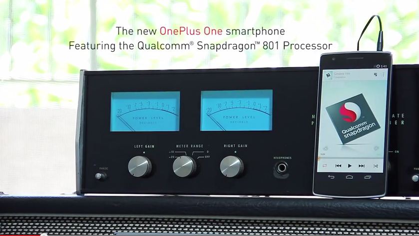 Qualcomm OnePlus One musica 60 horas