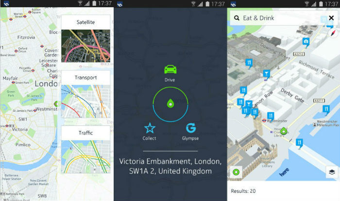 nokia here maps android