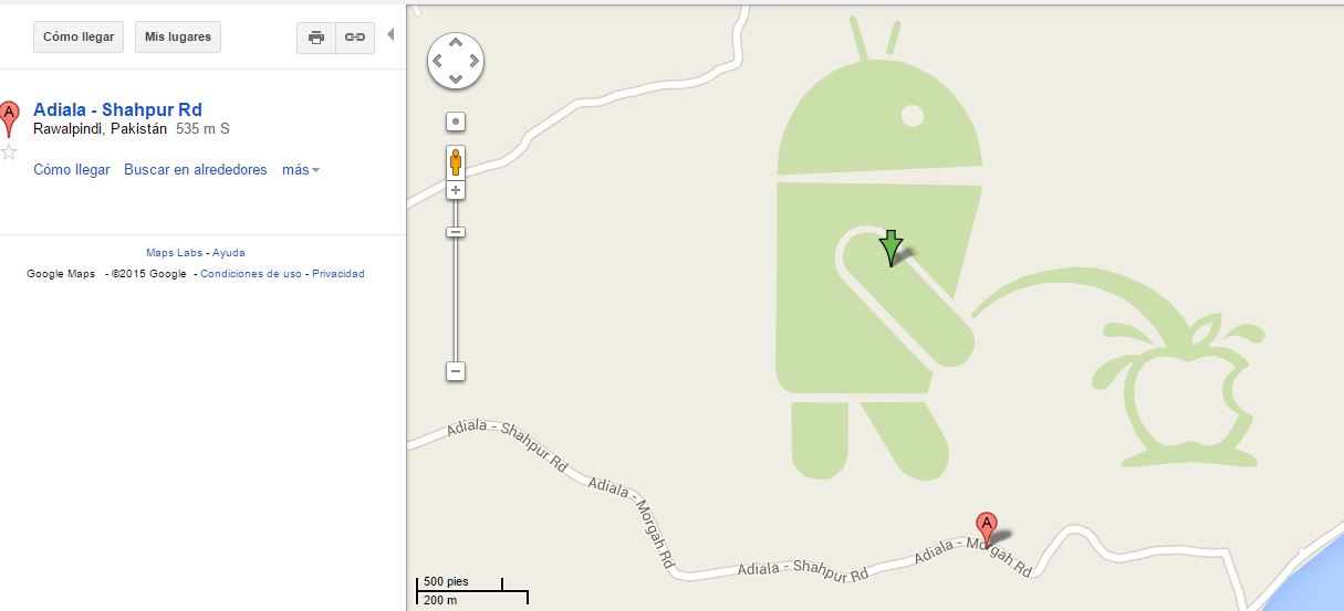 Android vs Apple maps
