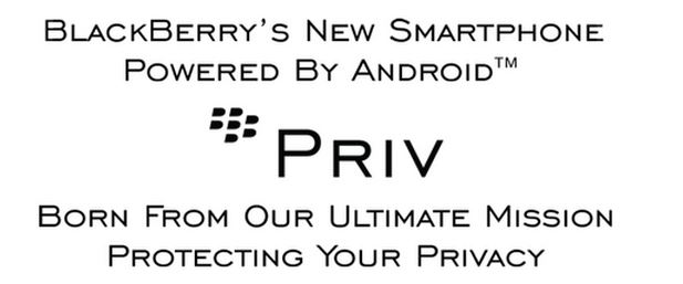 Priv BlackBerry