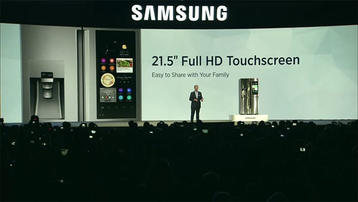 Samsung-nevera con Android