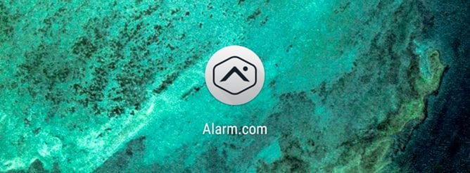 La nueva actualización de Alarm.com trae lector de huella