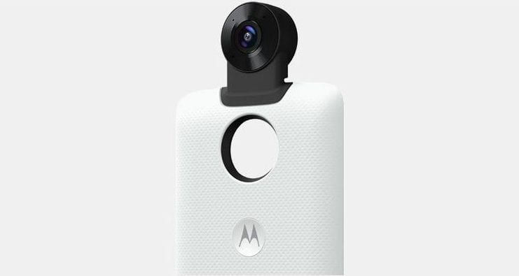 Motorola anuncia una cámara 360 compatible con los Moto Z