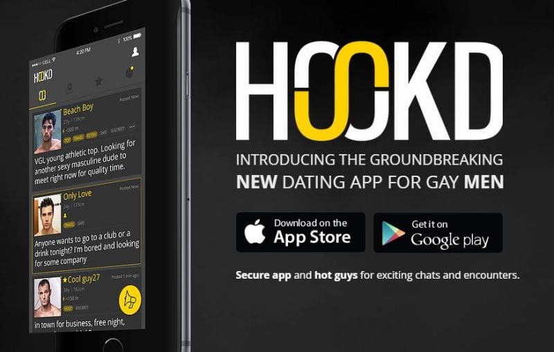 Hookd, una aplicación de citas segura para gays y bisexuales