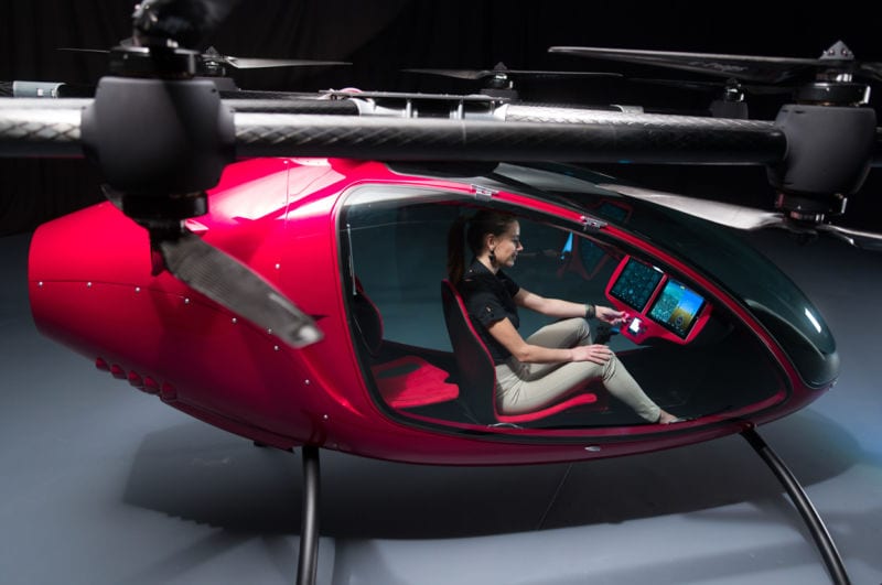 Passenger Drone quiere convertirse en el nuevo medio de transporte personal