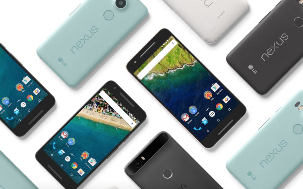 Google aumenta el tiempo de soporte para los Nexus 6P y Nexus 5X