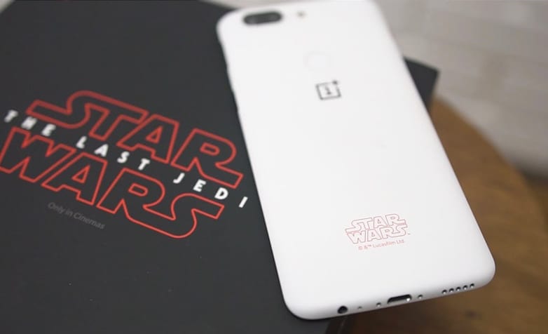 La edición de OnePlus 5T con la temática de Star Wars será limitada