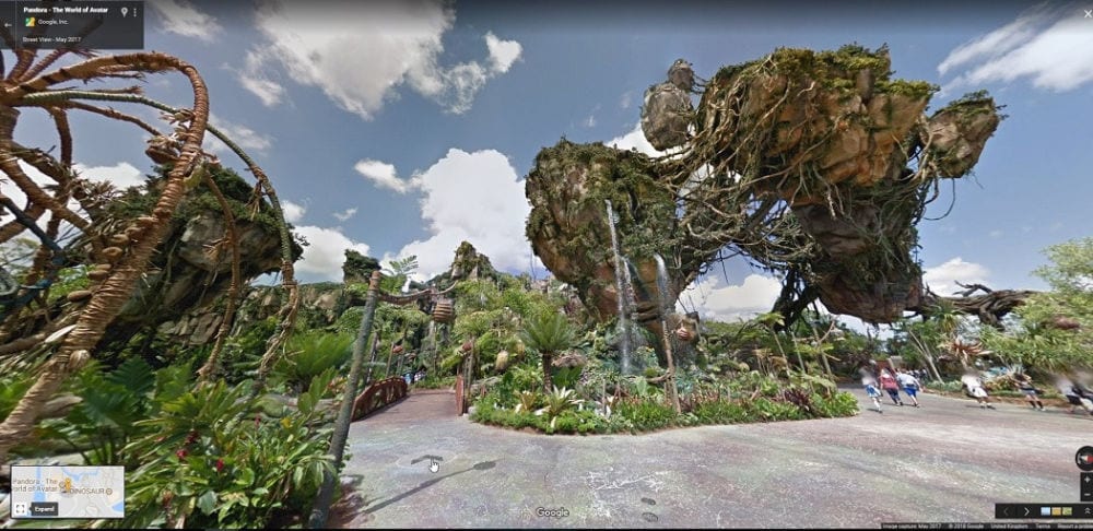 Ahora podrás visitar DisneyLand gracias a Google Street View