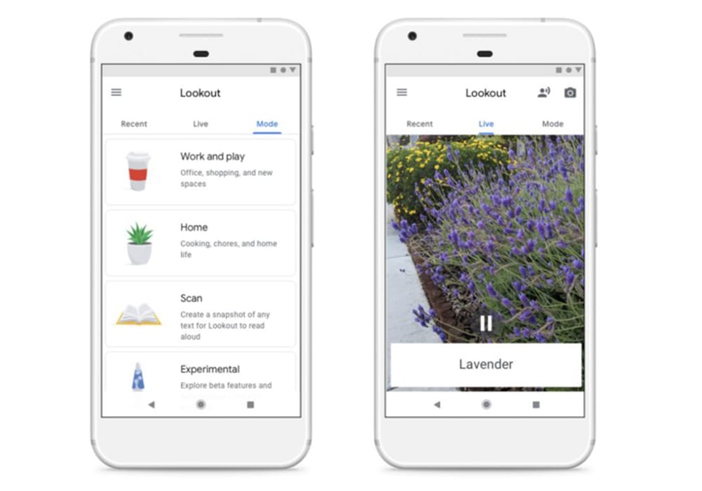 Google se prepara para lanzar la aplicación Lookout que ayuda a las personas con discapacidad visual