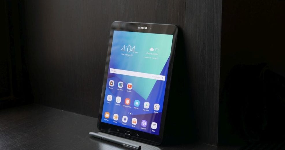 Este sería el diseño de la próxima Samsung Galaxy Tab S4