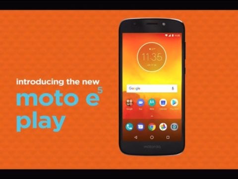 El nuevo Moto E5 Play llegó a Colombia con precio asequible y Android Go