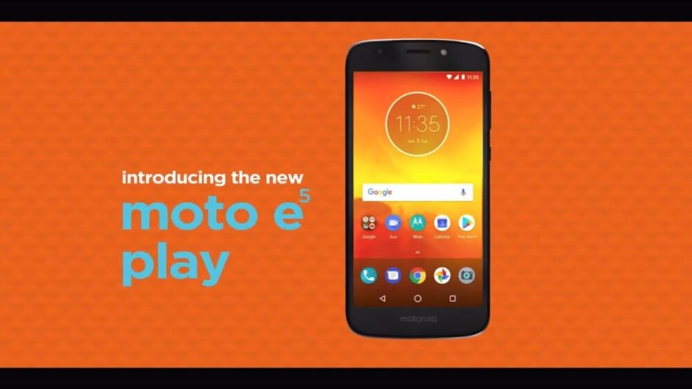 El nuevo Moto E5 Play llegó a Colombia con precio asequible y Android Go