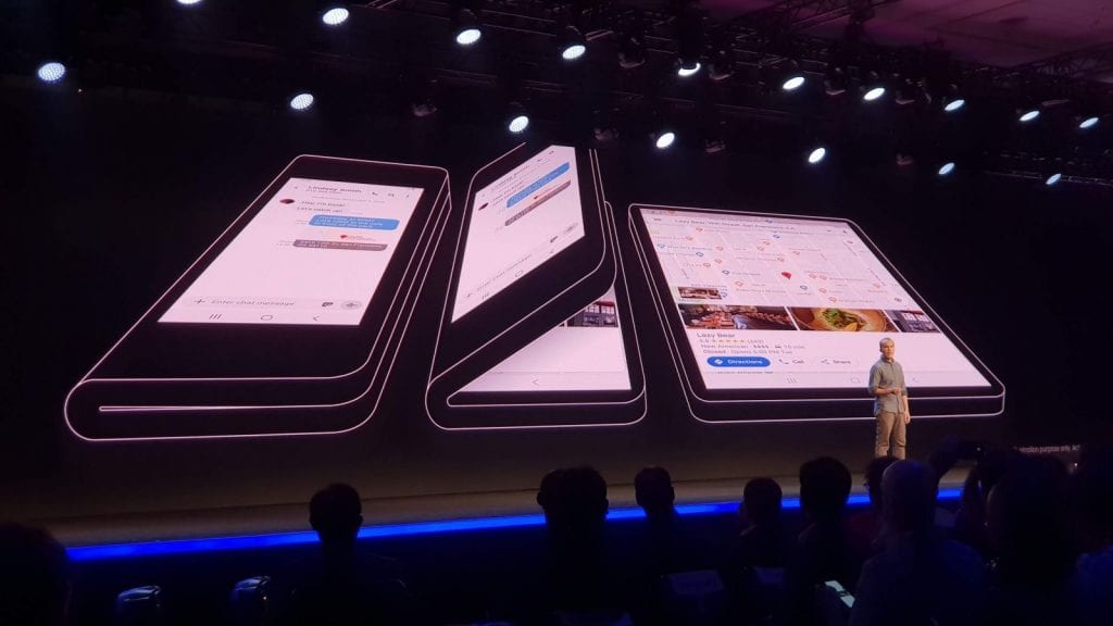 Infinity Flex: Samsung presenta su pantalla plegable