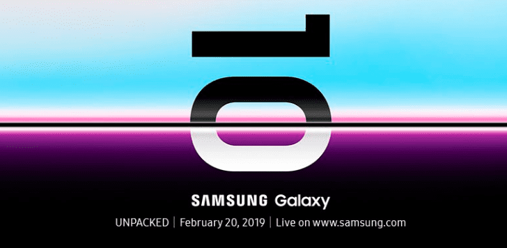 Confirmado: el Samsung Galaxy S10 será presentado el 20 de febrero