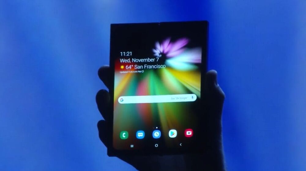 Samsung confirma durante el CES 2019 que su teléfono plegable llegará este año