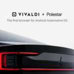 El navegador web Vivaldi es el primero en aterrizar en vehículos con Android Automotive