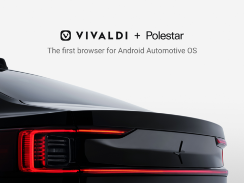 El navegador web Vivaldi es el primero en aterrizar en vehículos con Android Automotive